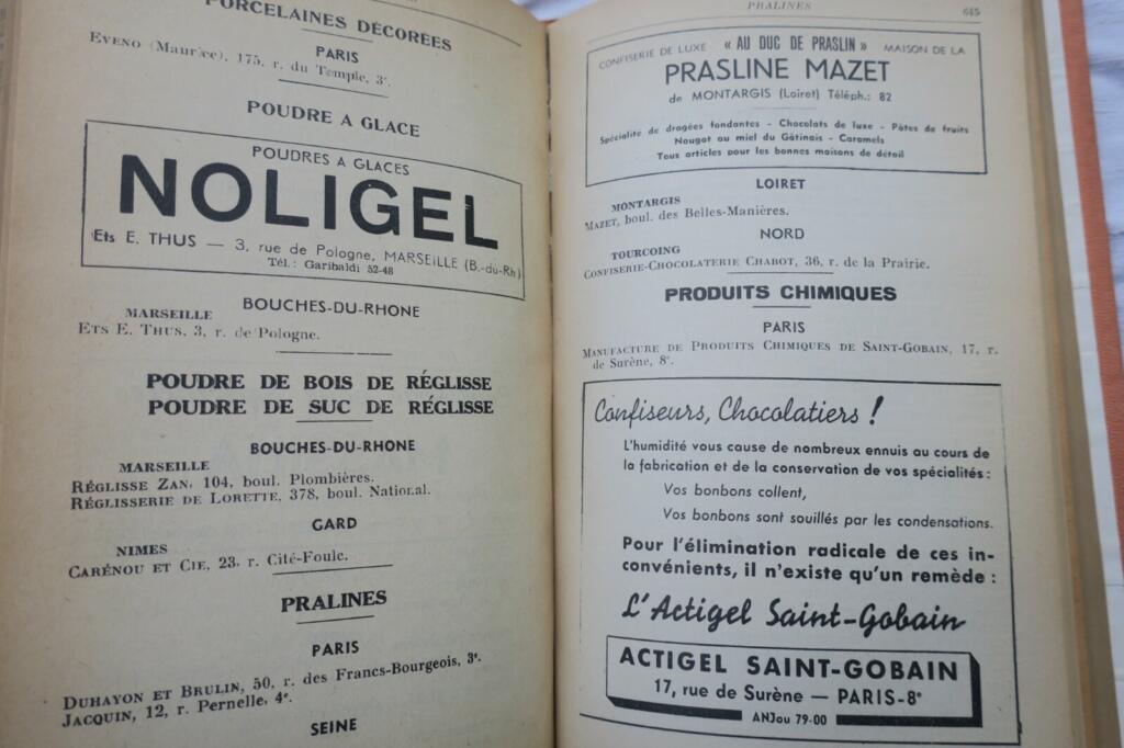 Verzeichnis der Süßwaren- und Schokoladenhersteller 1948