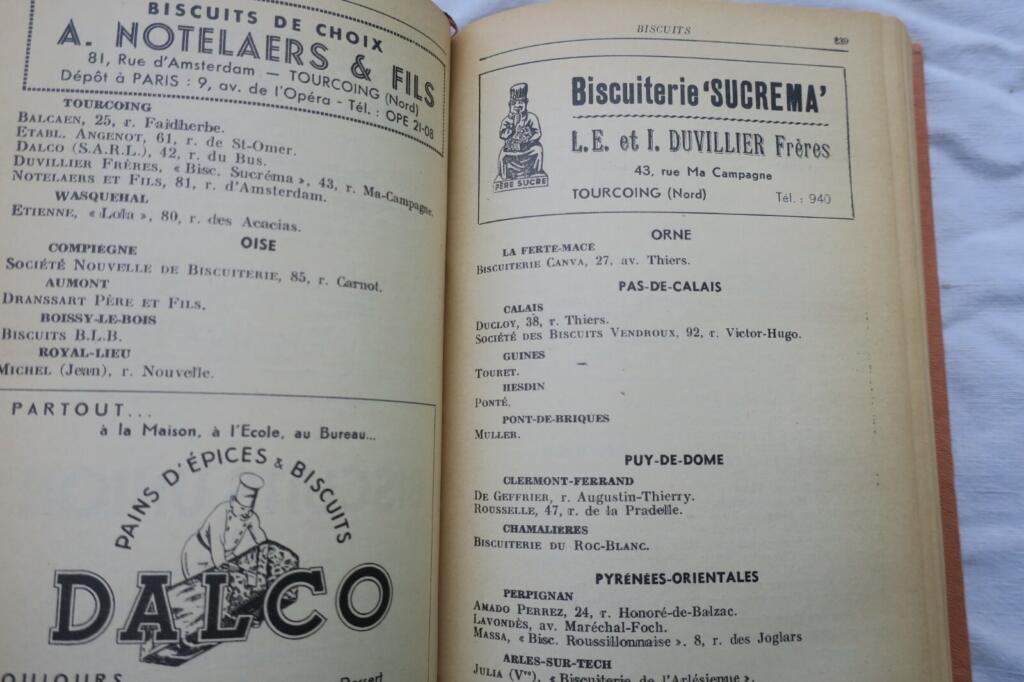Verzeichnis der Süßwaren- und Schokoladenhersteller 1948