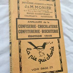 Annuaire des fabricants de confiserie chocolaterie confiturerie biscuiterie.1948