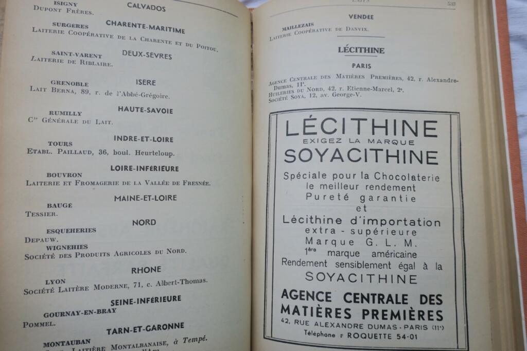 Verzeichnis der Süßwaren- und Schokoladenhersteller 1948