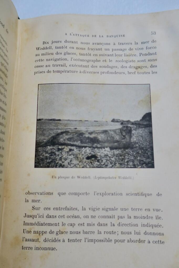 Antarctique NORDENSKJÖLD Au Pôle Antarctique