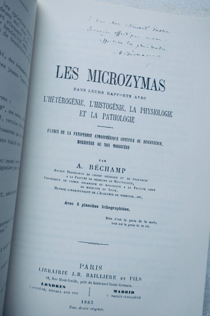 Das Leben und die Ideen des Wissenschaftlers Antoine Béchamp