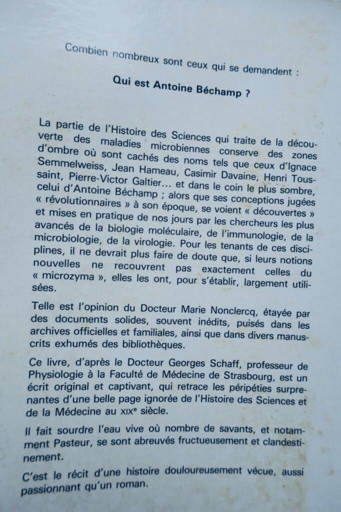Das Leben und die Ideen des Wissenschaftlers Antoine Béchamp
