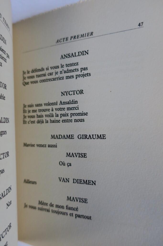 Poetic drama in verse by Apollinaire