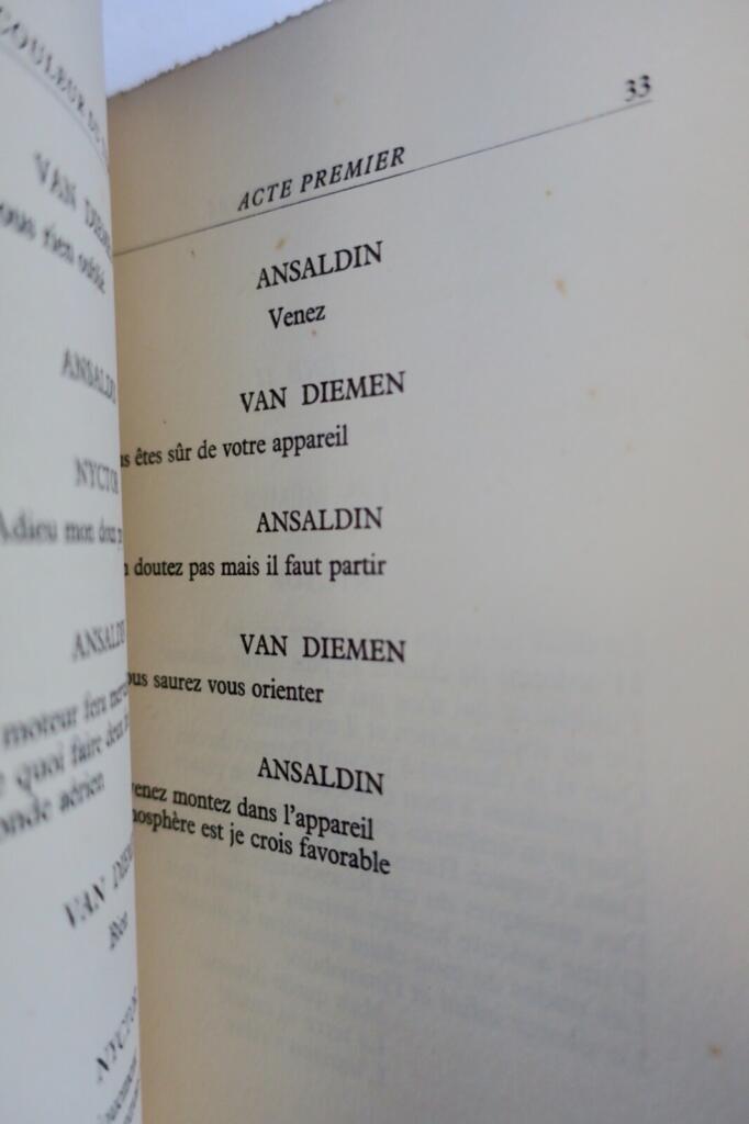 Poetic drama in verse by Apollinaire