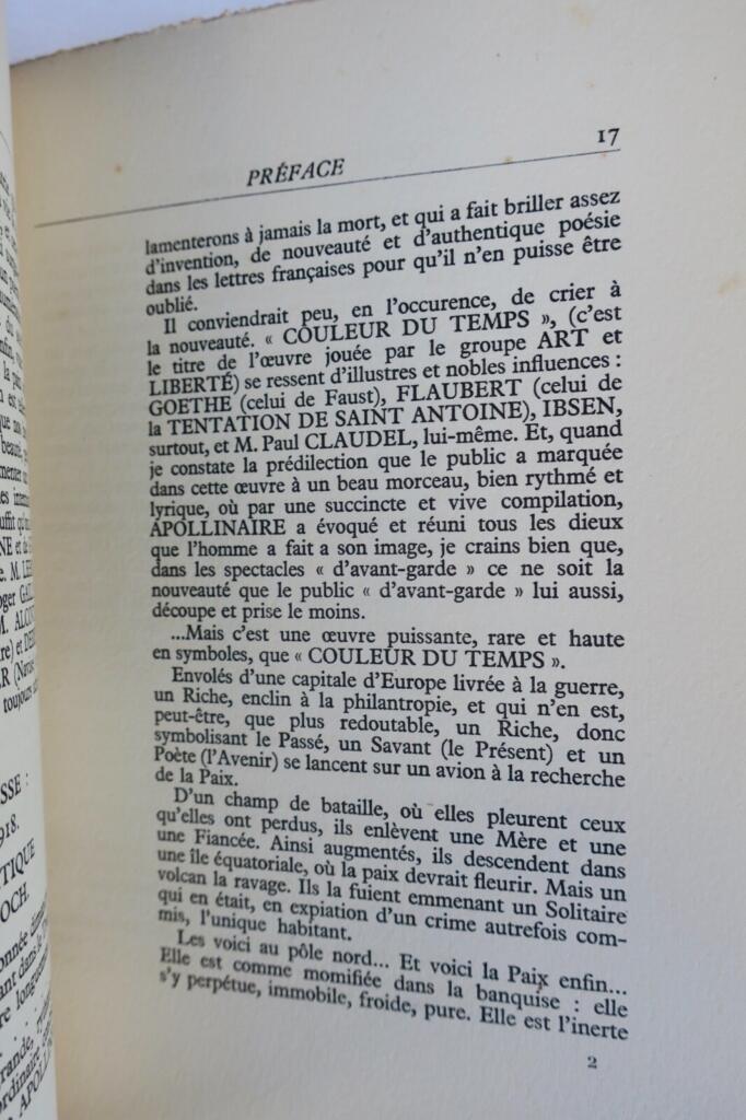 Poetic drama in verse by Apollinaire
