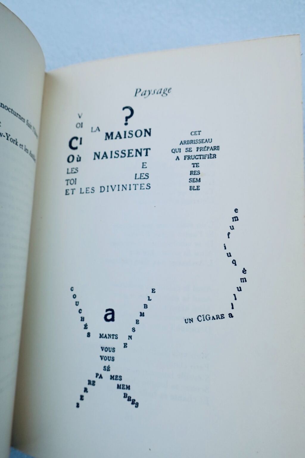 Apollinaire, Guillaume Calligrammes : Poèmes de la paix de la guerre