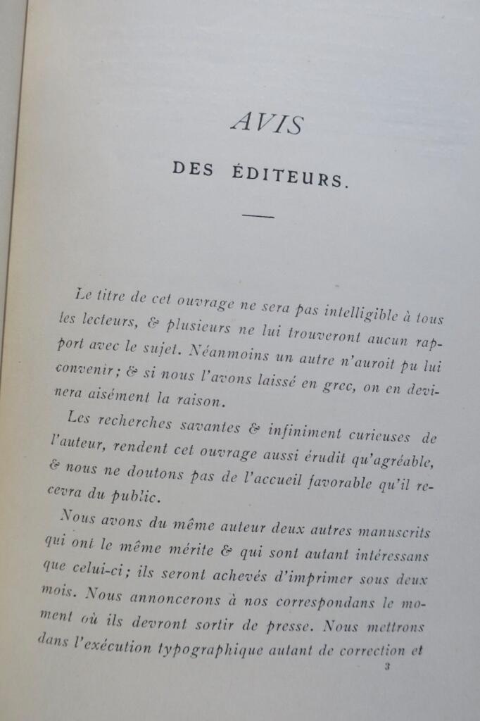 APOLLINAIRE L’Oeuvre du Comte de Mirabeau 1910 EO