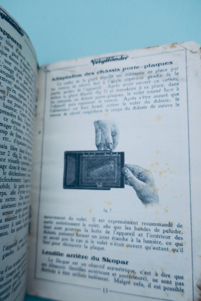 Voigtländer Universal 9x12 Camera Manual