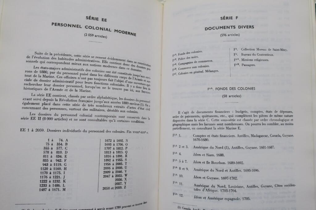 Archives nationales : état général des fonds