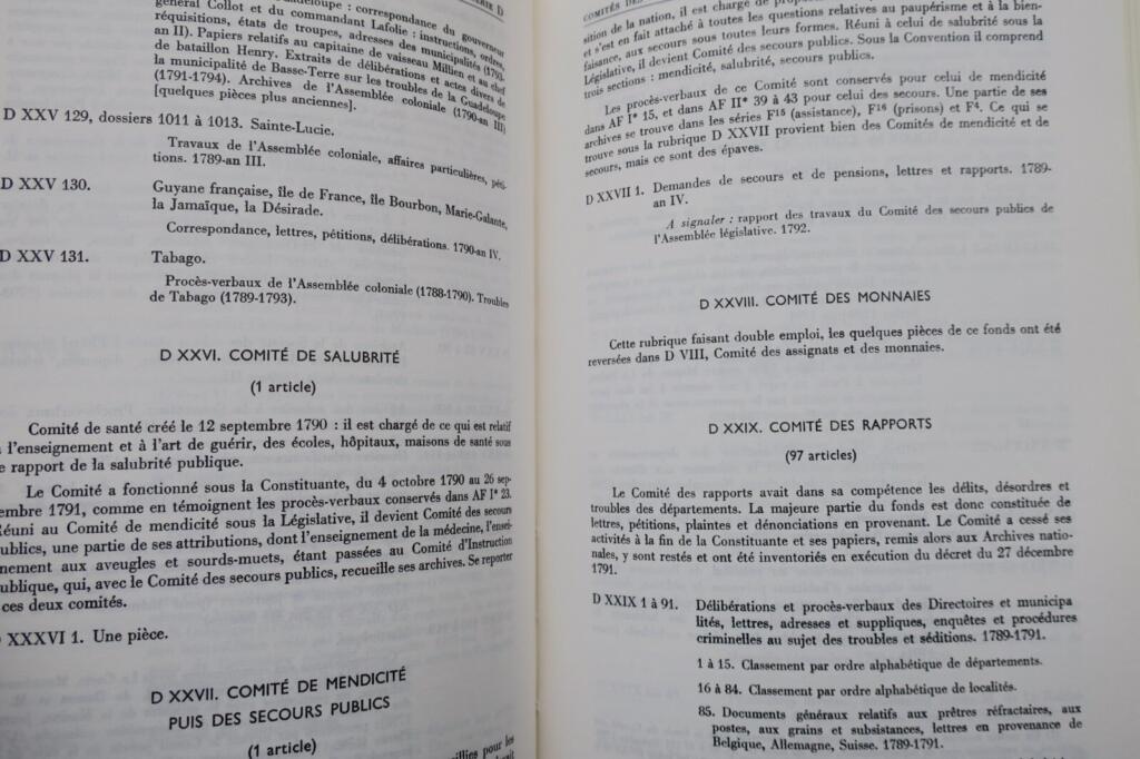 Archives nationales : état général des fonds