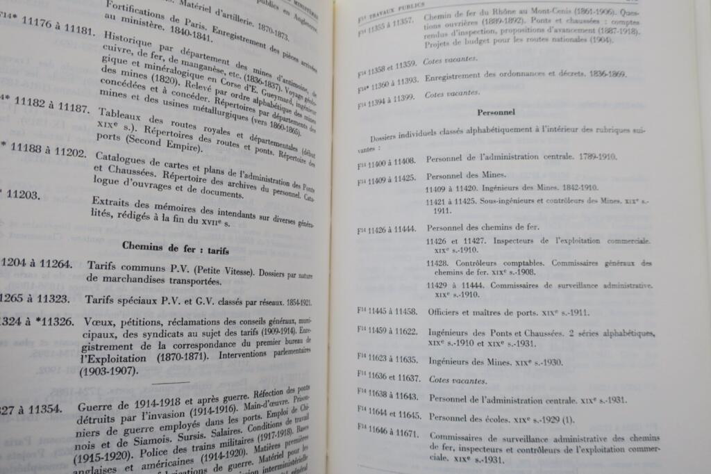 Archives nationales : état général des fonds
