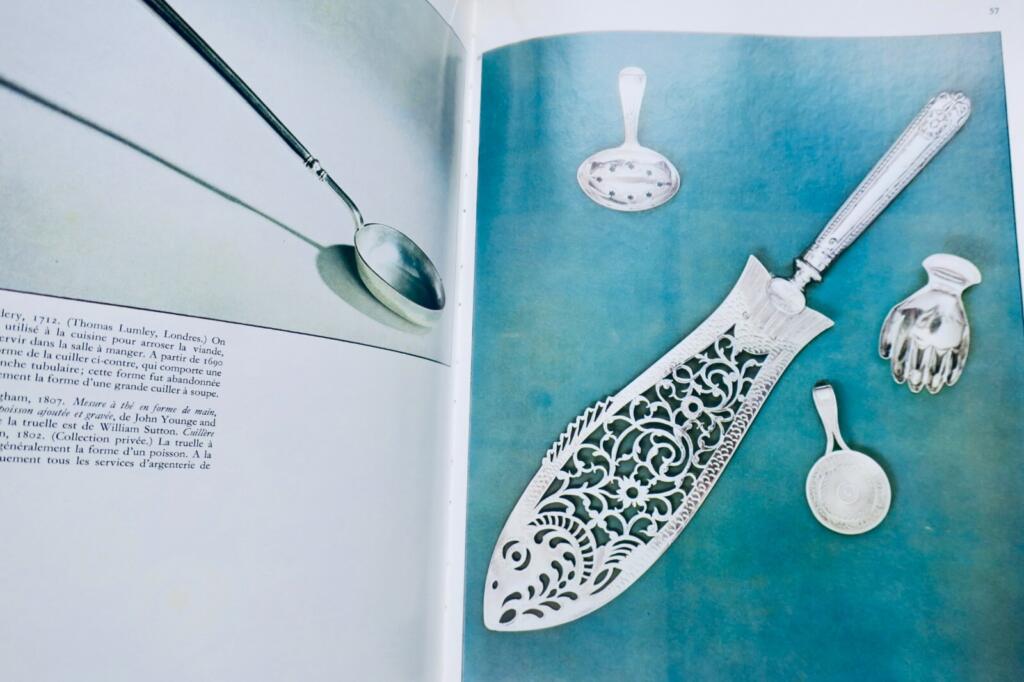 Silverware with Alpha Decoration