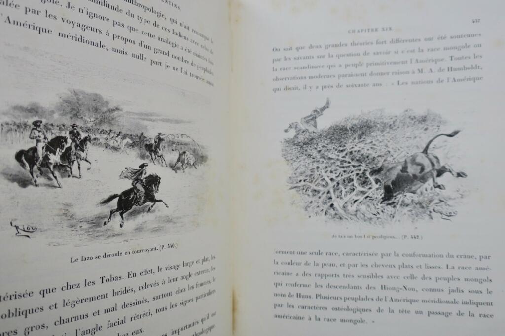 Argentine Trois ans chez les Argentins illustré par Riou