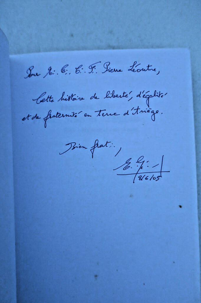 Freemasonry history in Ariège region