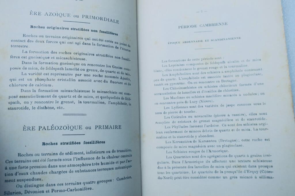 Arkoses et grès de Saone et Loire 1904 Devilerdeau