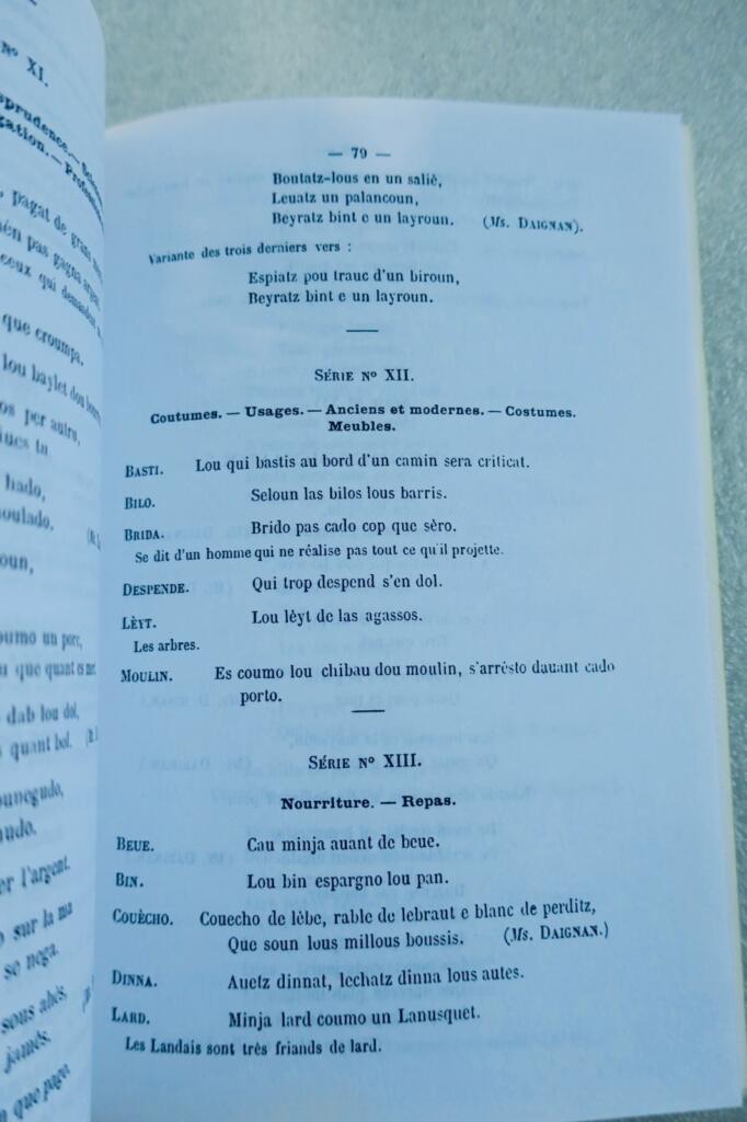 Folk tales and proverbs from Armagnac