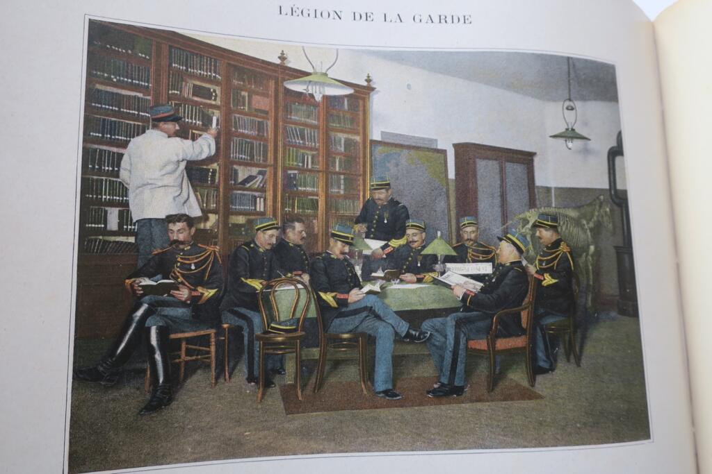 Military album featuring soldier life scenes
