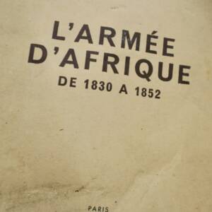 Armée d'Afrique de 1830 à 1852