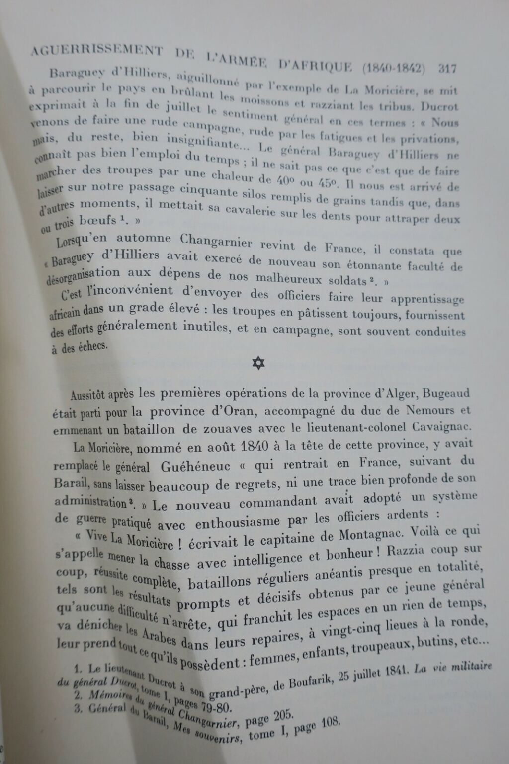 1830年から1852年のアフリカ軍の歴史