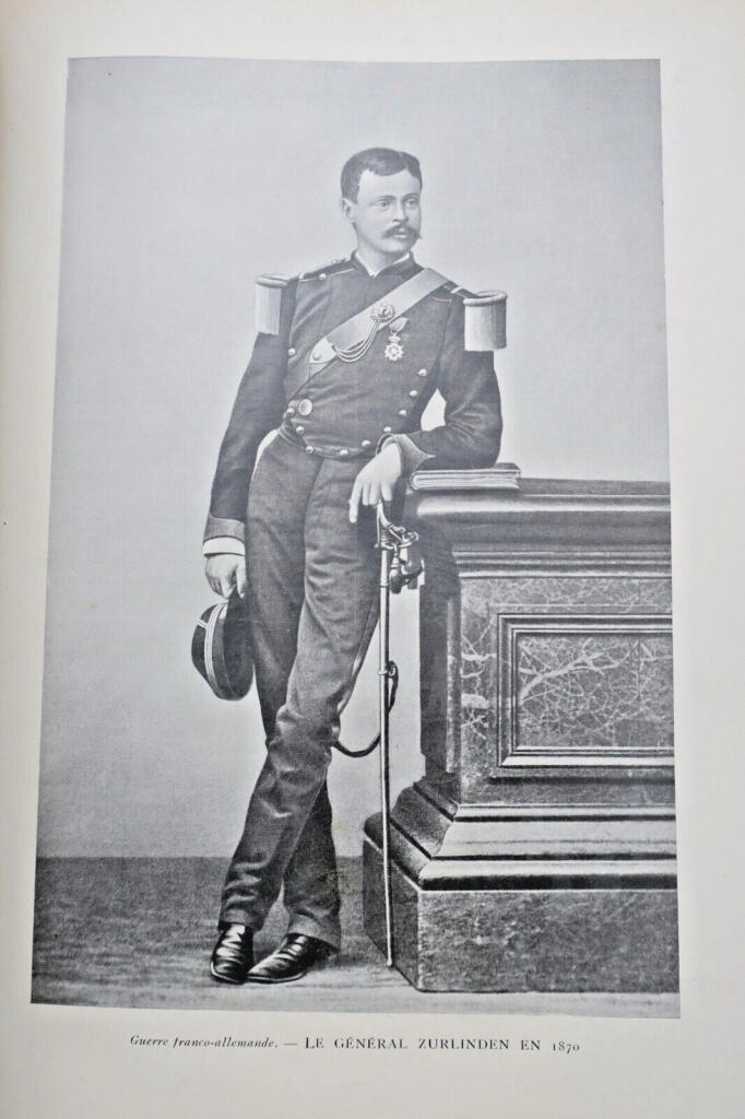 Französisches Armeejahrbuch 1902–1906 mit Widmungen
