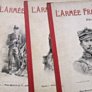ARMEE FRANCAISE ALBUM ANNUAIRE ANNEE 1902 à 1906 + dédicace