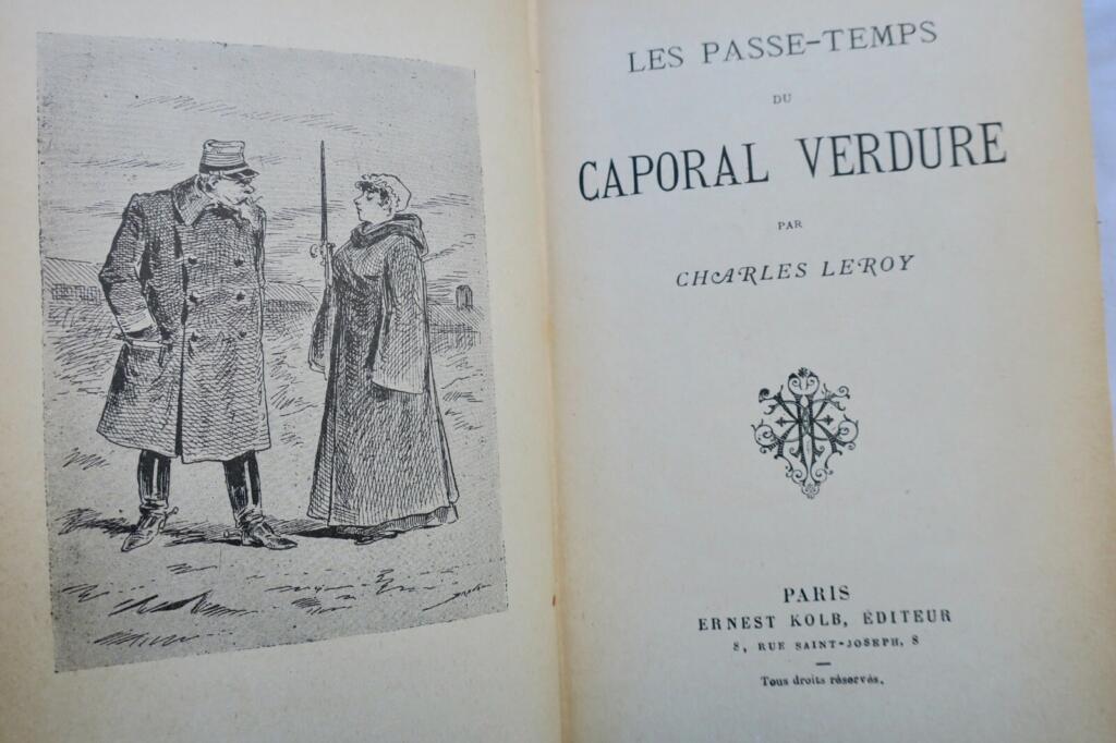 Armée LEROY LES PASSE-TEMPS DU CAPORAL VERDURE