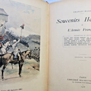 Armée SOUVENIRS HEROIQUES DE L'ARMEE FRANCAISE 1916