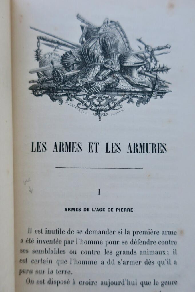 ARMES ET LES ARMURES 1886