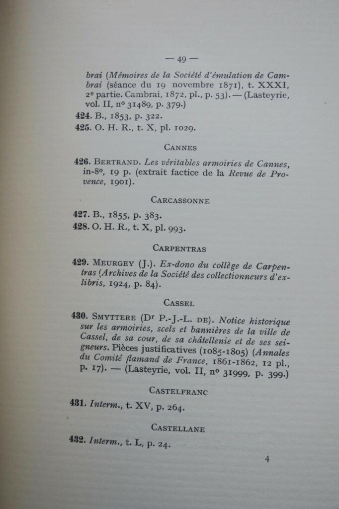 Bibliografischer Leitfaden zu Wappenwerken