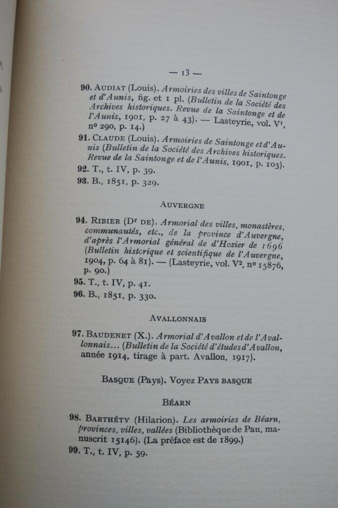 Bibliografischer Leitfaden zu Wappenwerken