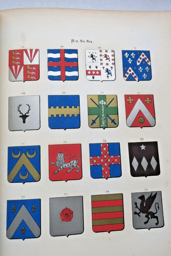 Heraldic register of Breton nobility 1668-1830