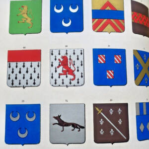 armorial GUÉRIN de LA GRASSERIE Armorial de Bretagne