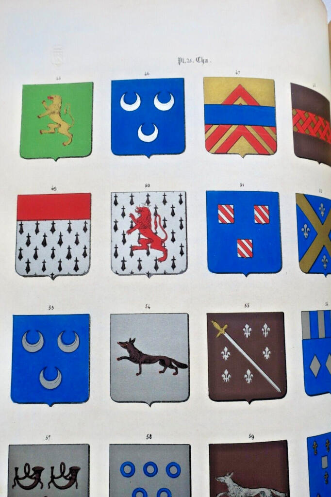 Heraldic register of Breton nobility 1668-1830