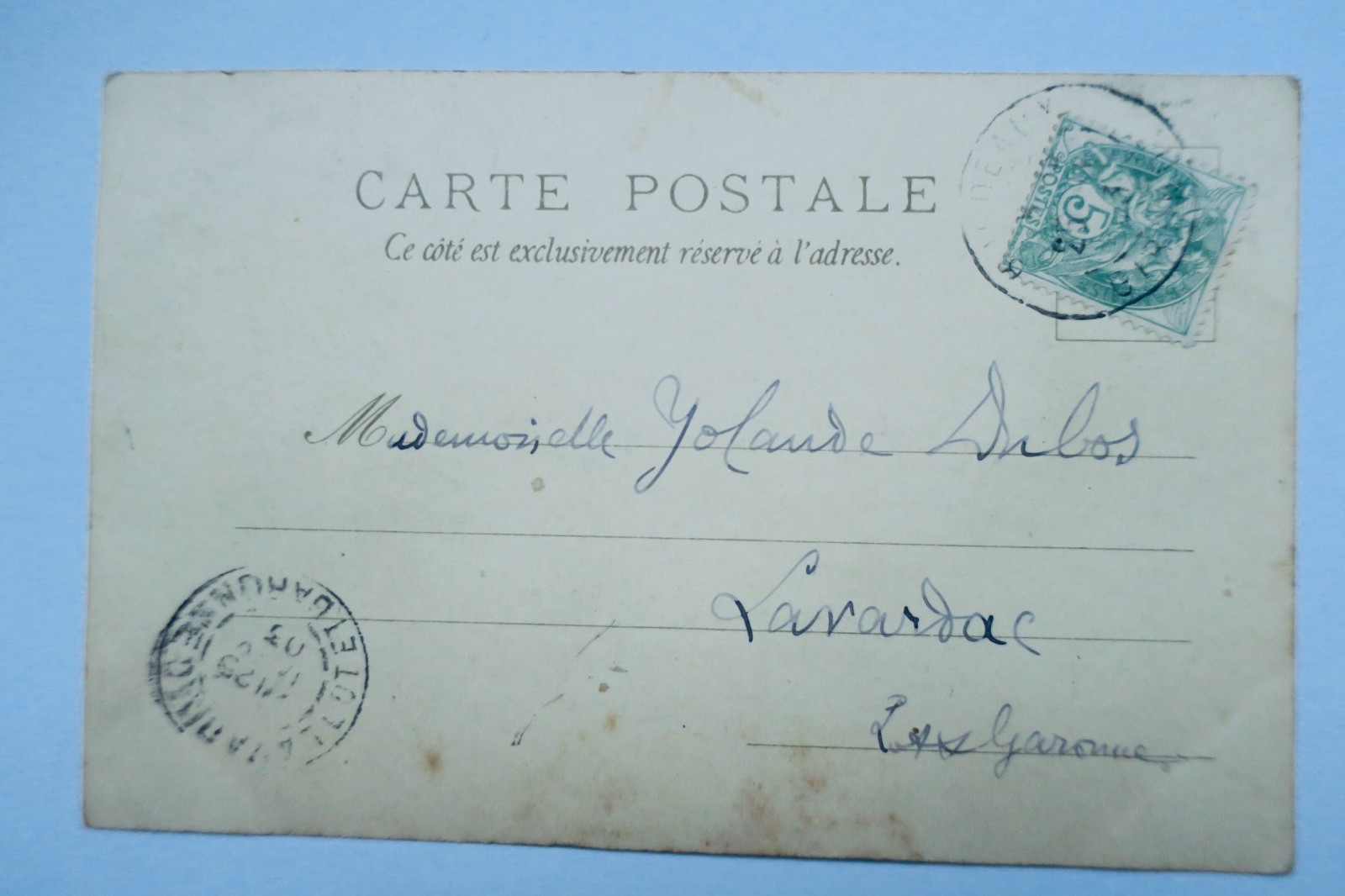 Art nouveau jugendstil jeune femme Moderne Art 1903 – Image 3