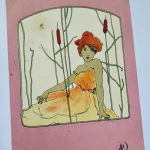 Art nouveau jugendstil Moderne art Raphaël KIRCHNER