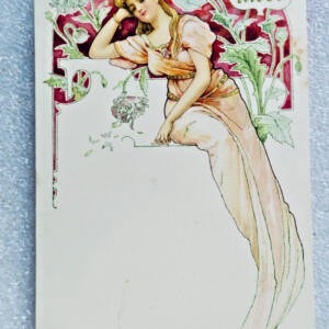 art nouveau muse BELLE PLANTE