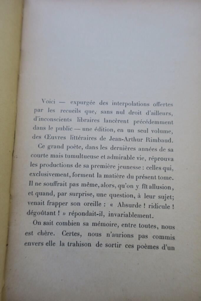 Selected Works of Rimbaud