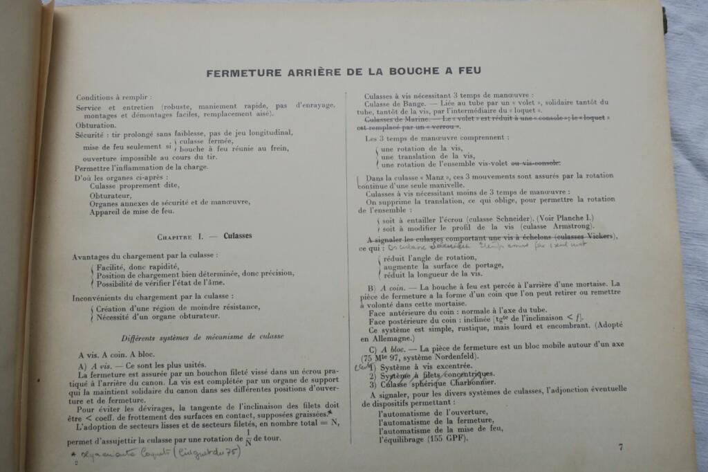 Military training in artillery methods