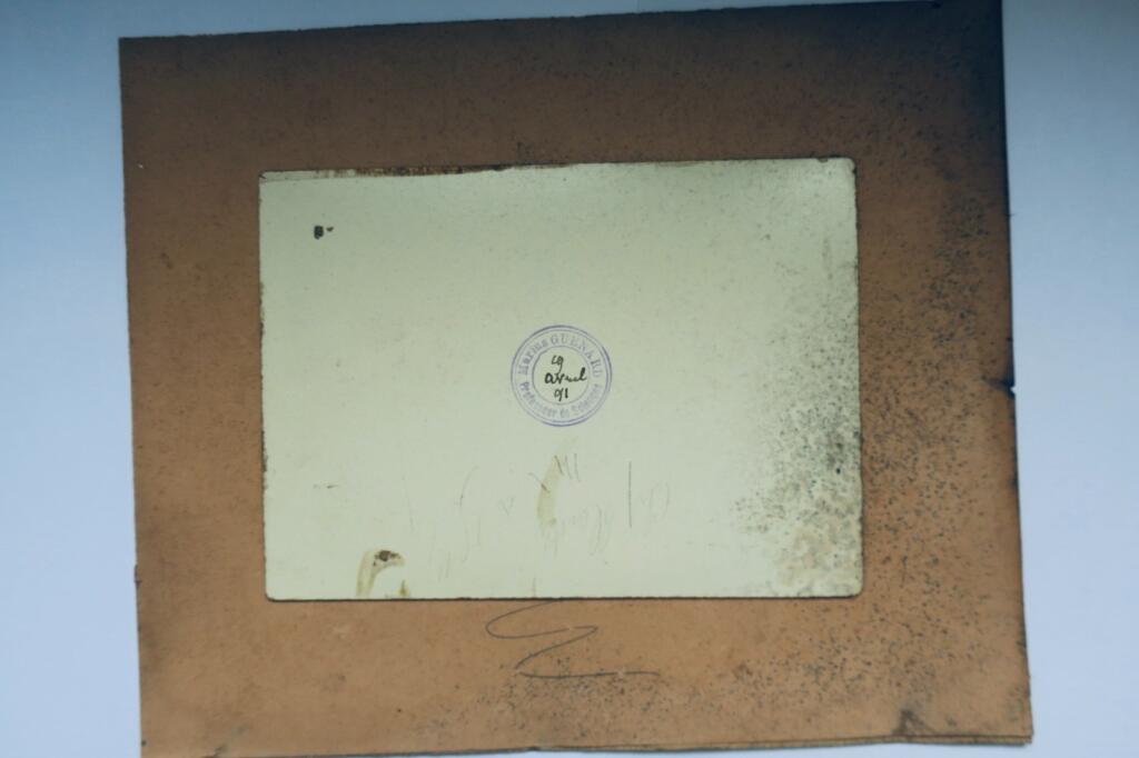 artiste peintre vers 1891 à identifier photographie originale 13 x 18 cm.