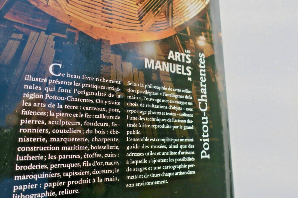 Manual Arts of Poitou-Charentes Region
