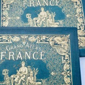 Atlas FISQUET Grand atlas départemental de la France ...