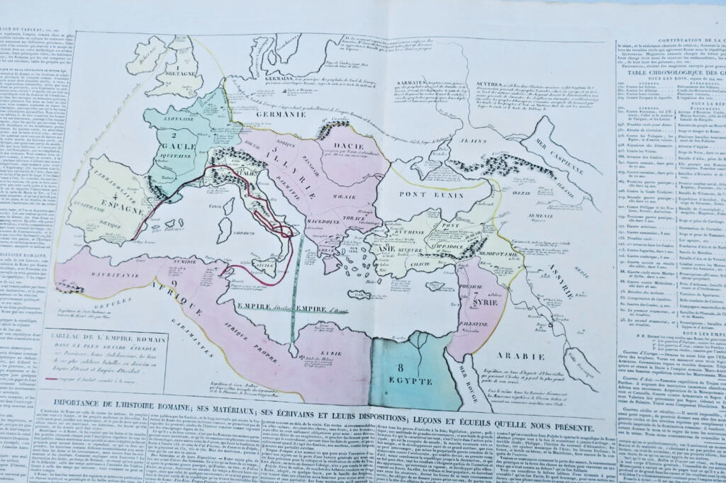 Atlas historique, généalogique, chronologique et géographique LESAGE