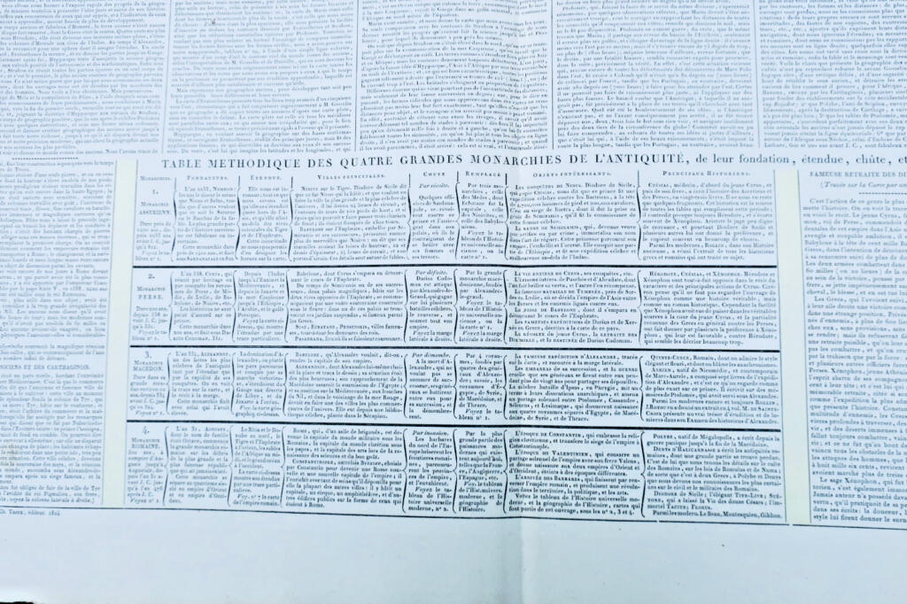 Atlas historique, généalogique, chronologique et géographique LESAGE
