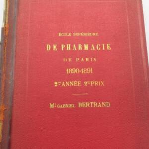 Atlas Manuel de L'Histologie des drogues simples 1887