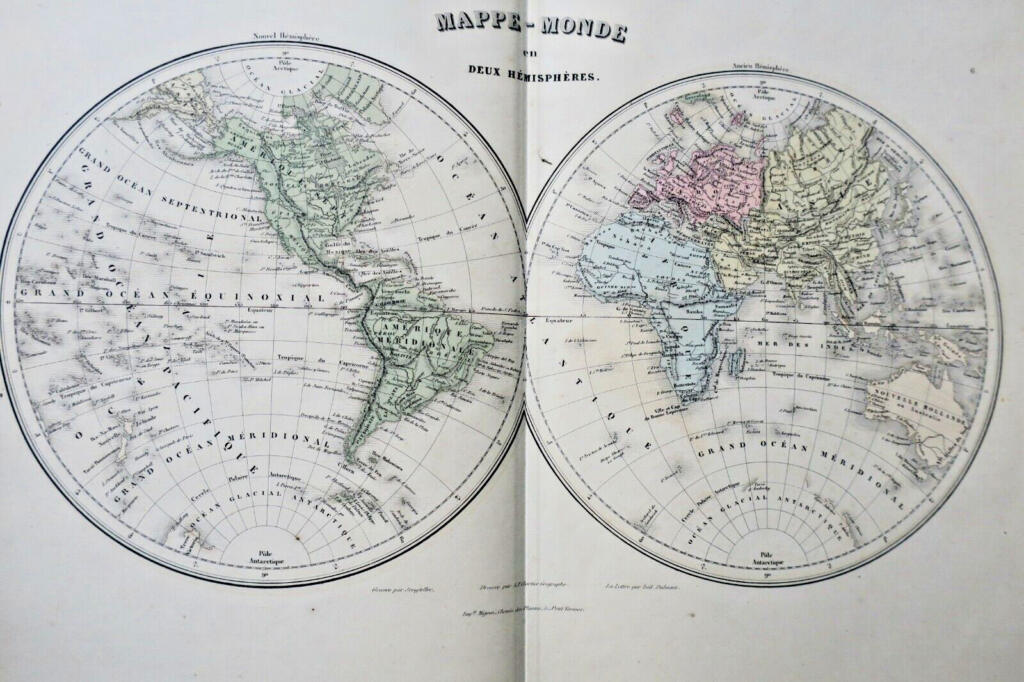 Migeon Atlas mit 39 Karten um 1840