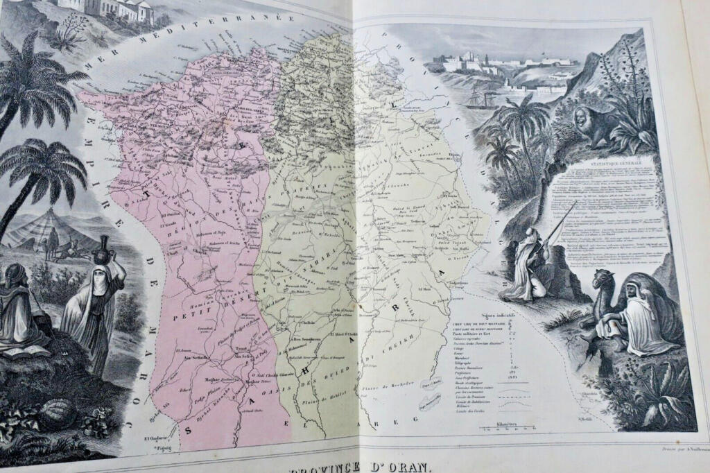 Migeon Atlas mit 39 Karten um 1840