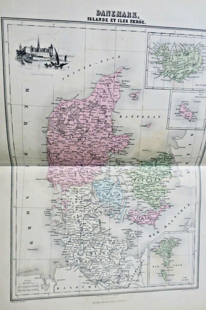 Migeon Atlas mit 39 Karten um 1840