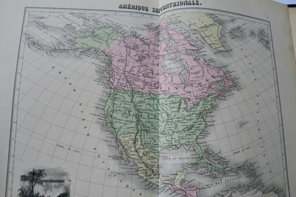 Migeon Atlas mit 39 Karten um 1840