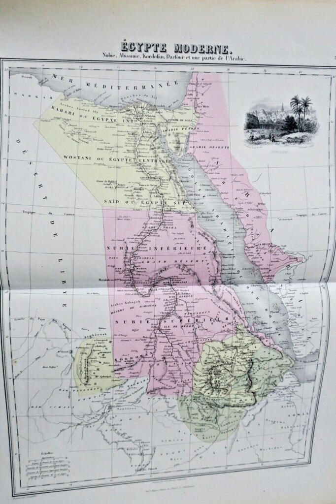 Migeon Atlas mit 39 Karten um 1840